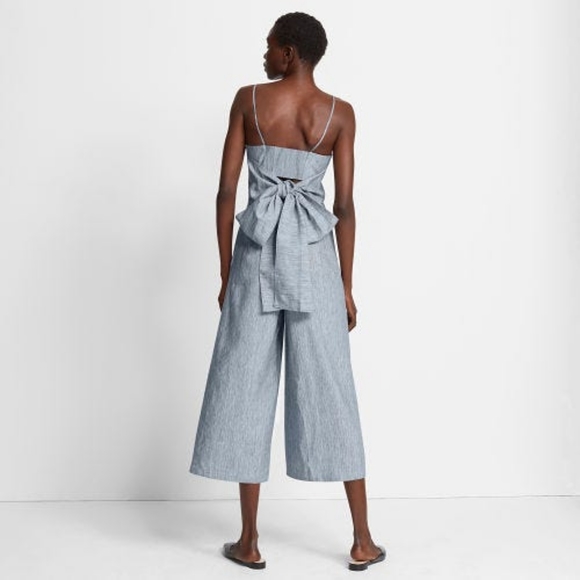 Club Monaco Dalennah Jumpsuit in Chambray - Picture 2 of 4